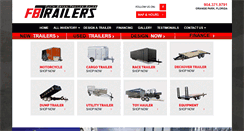 Desktop Screenshot of fbtrailers.com